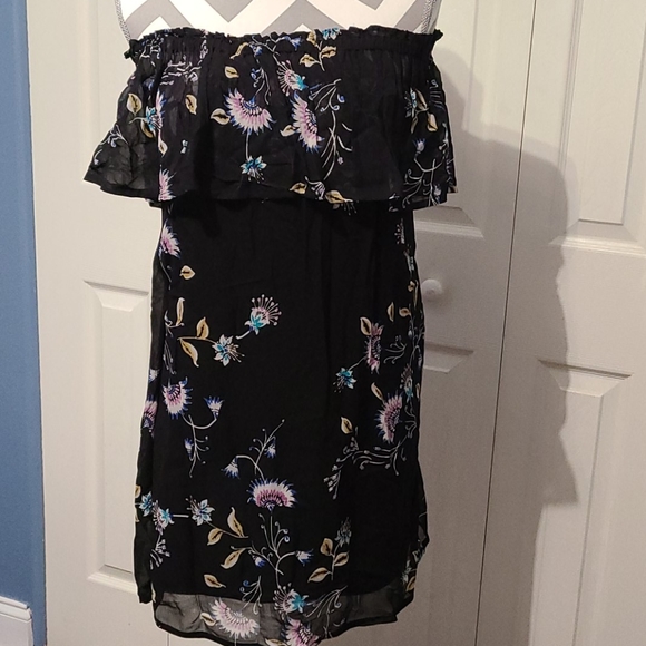 REBECCA MINKOFF Dawson Floral Off Shoulder Dress - Picture 4 of 6